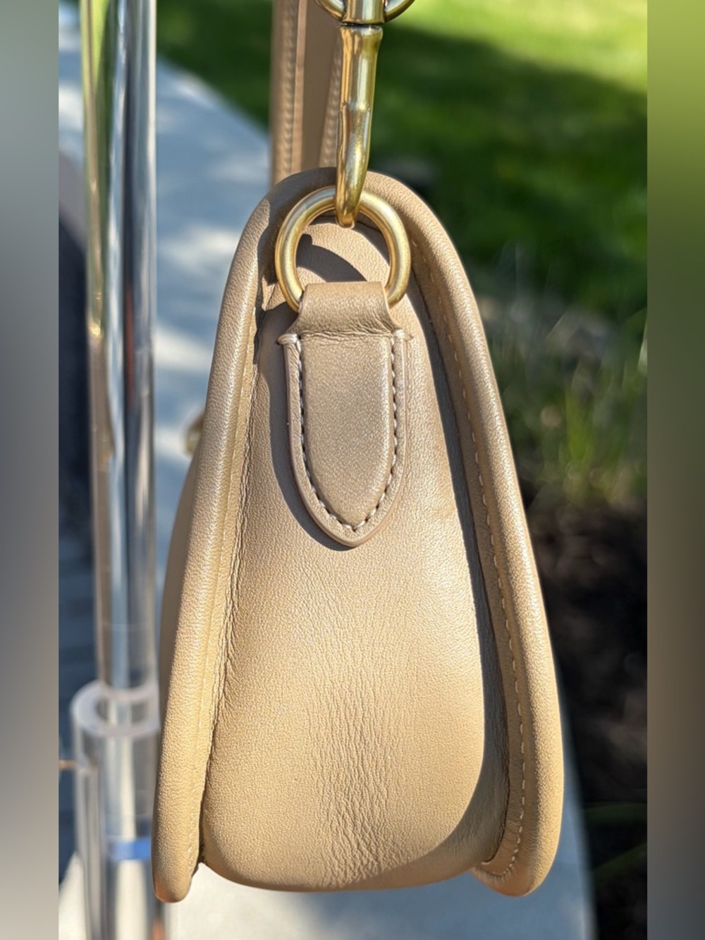 Coach Swinger 20 Limited Edition Taupe Glovetanned Leather EUC - Picture 14 of 16